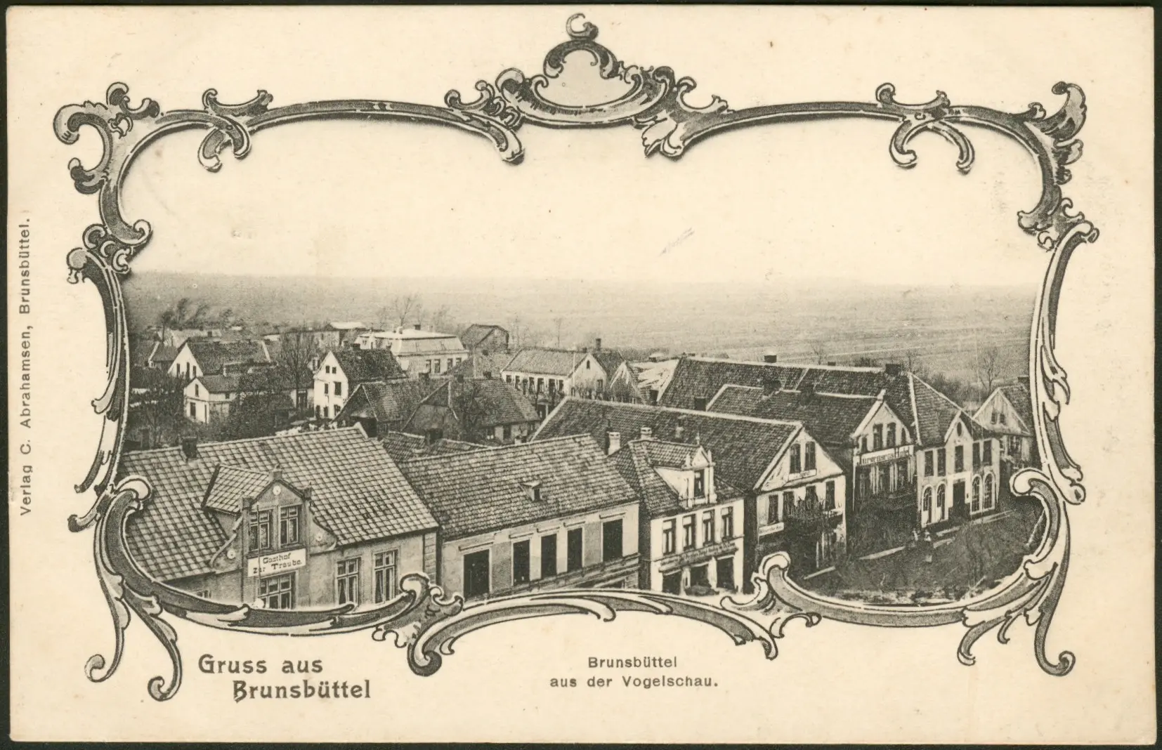 Brunsbüttelkoog gerahmte Postkarte