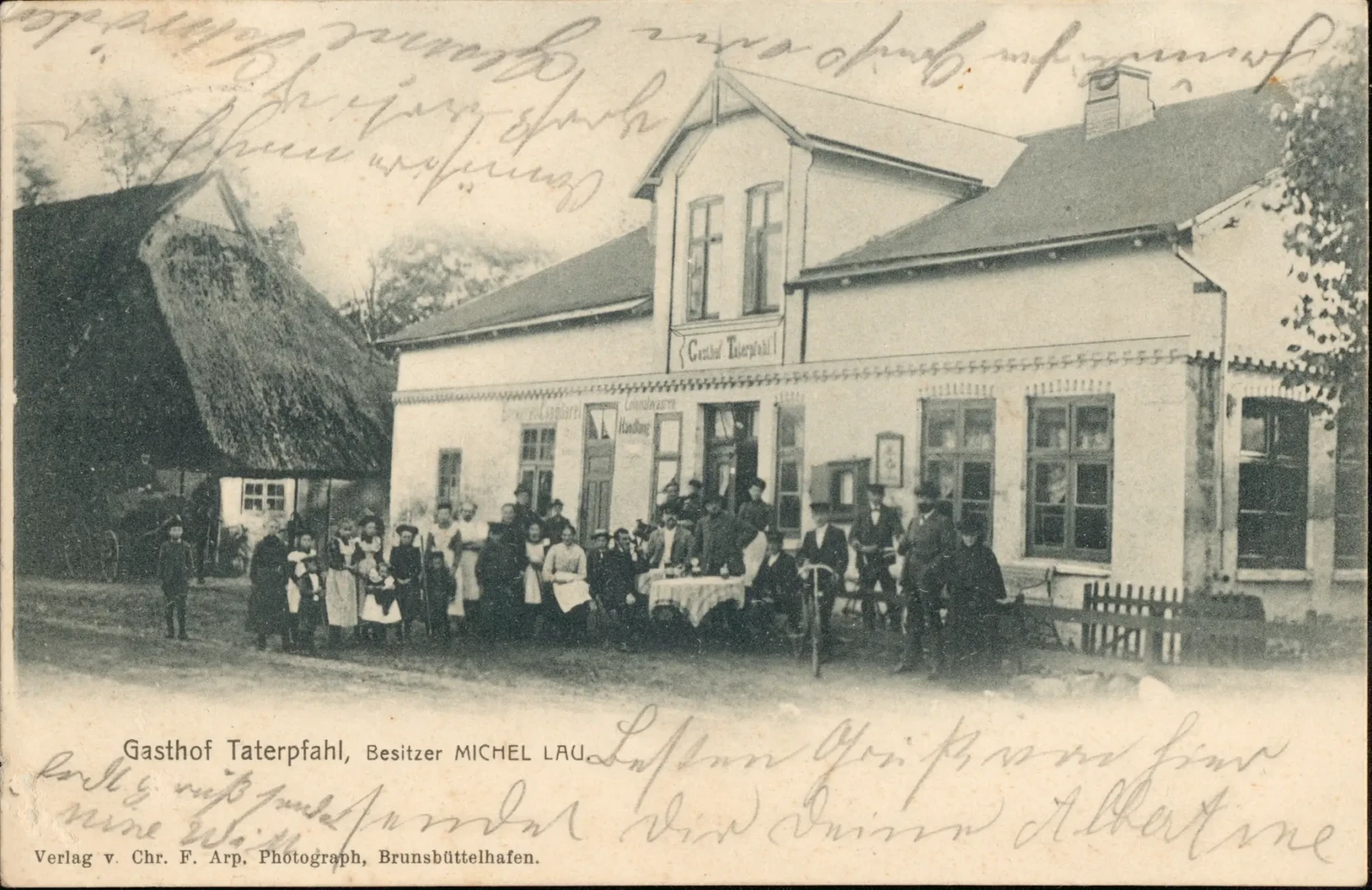 Gasthof Taterpfahl 1905