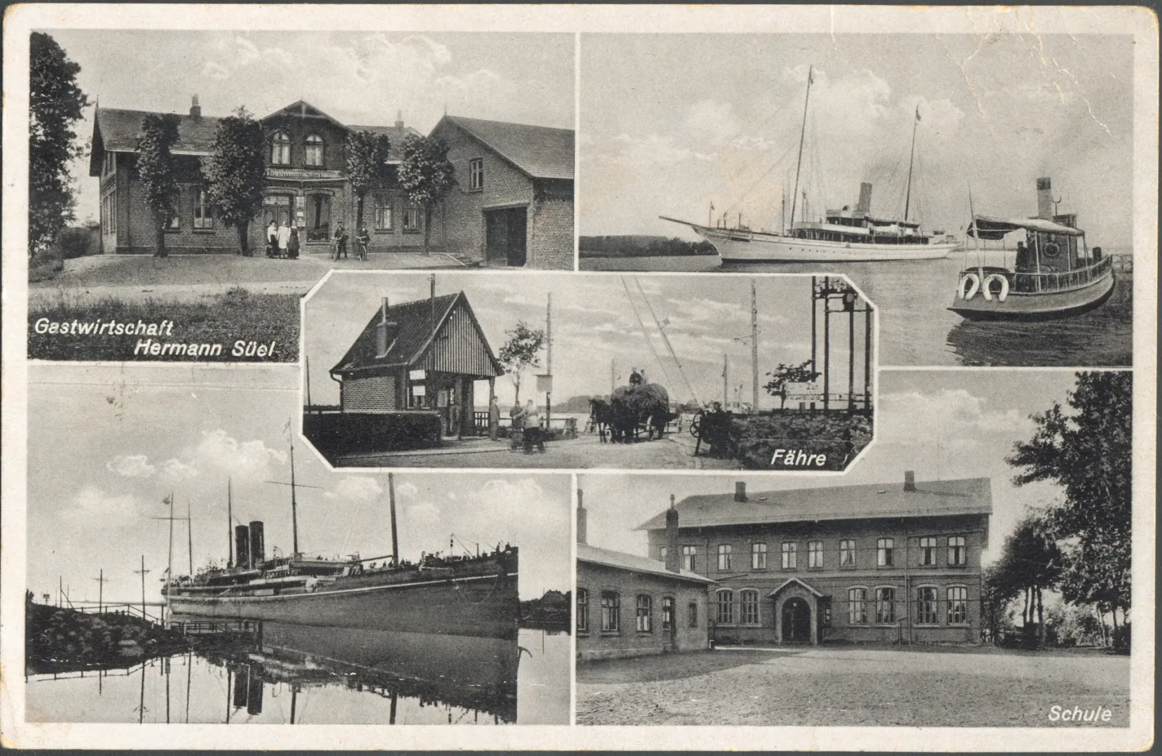 Postkarte von Ostermoor 1943